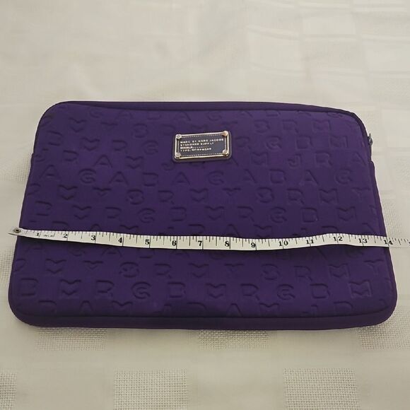 HOST PICK Marc Jacobs Purple Embossed Laptop Sleeve - Picture 7 of 16